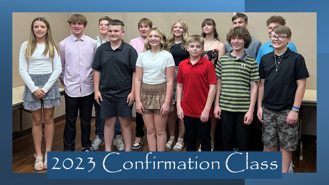 2023 Confirmation Class